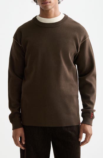 Scotch & Soda Double Face Wool & Cotton Sweater