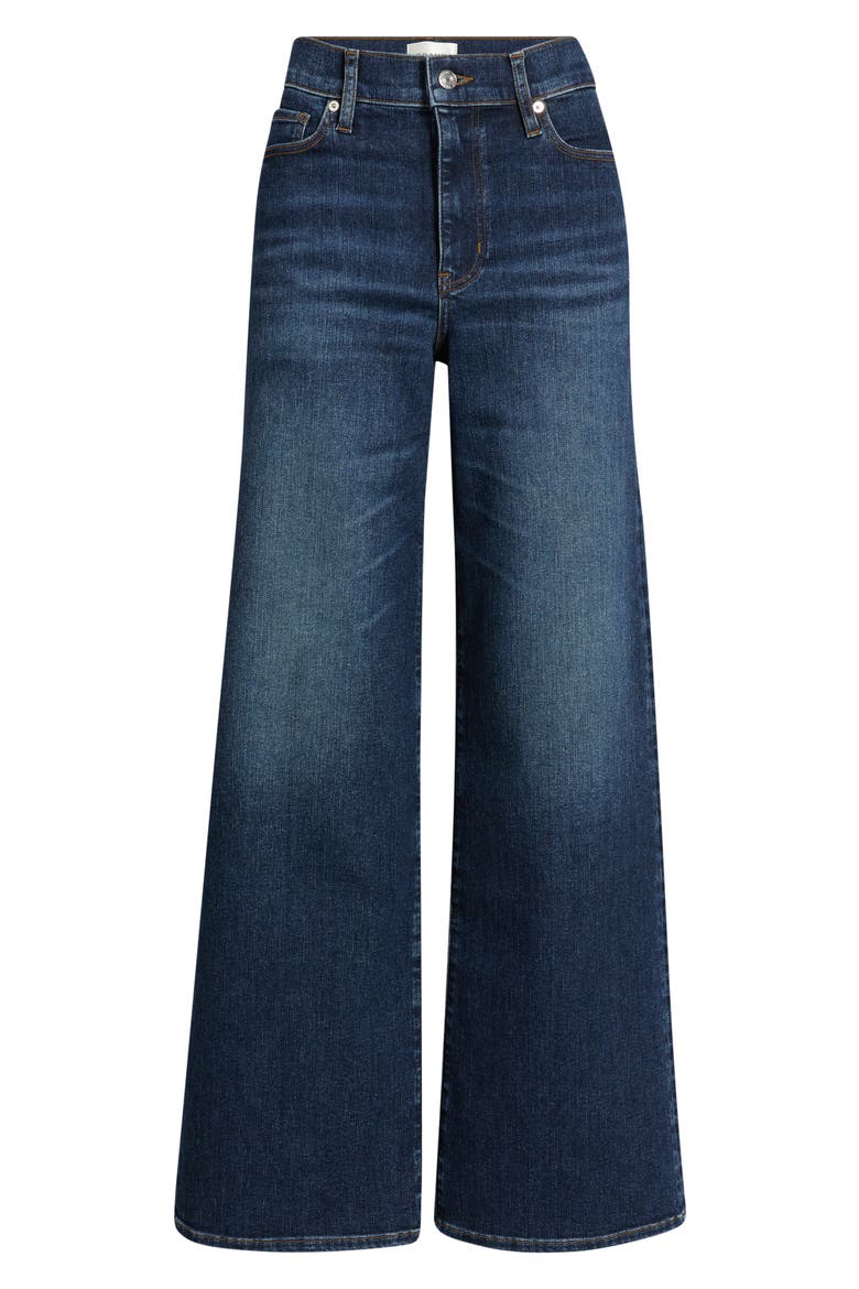 Le Slim Palazzo High Waist Wide Leg Jeans, Alternate, color, SHOWDOWN