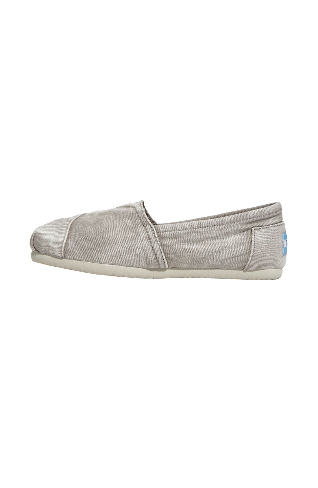 Stonewashed Twill Slip-On, Alternate, color, GREY