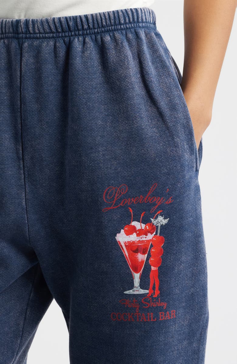 BOYS LIE Lover Boy Kimmy Cotton Blend Sweatpants, Alternate, color, Dark Blue