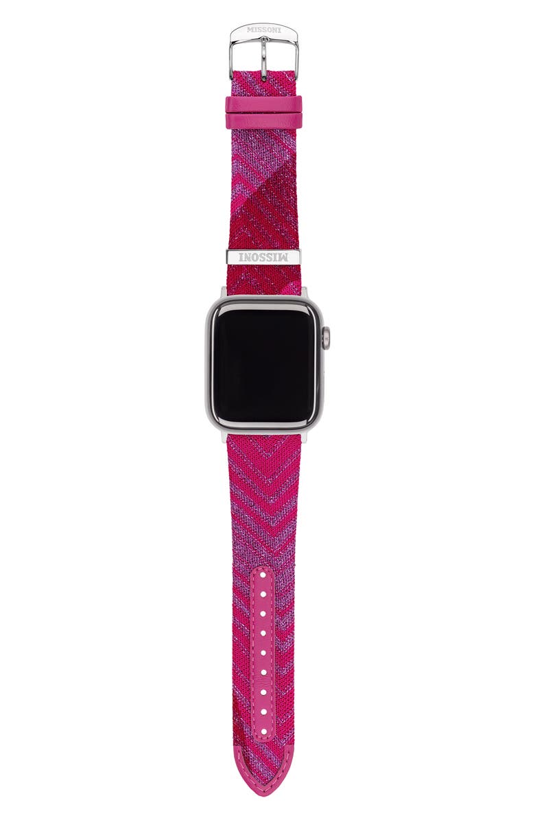 Missoni Multicolor Authentic Zigzag Textile Apple Watch<sup>®</sup> Watchband, 22mm/24mm, Alternate, color, 