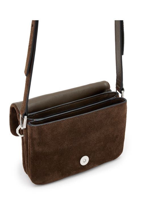 Allsaints Jupiter Suede Crossbody Bag