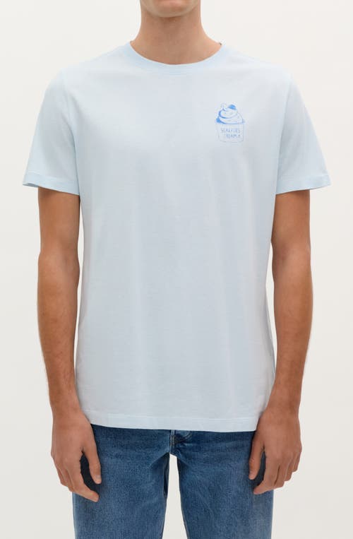 Scalpers Gelato Tee In Blue