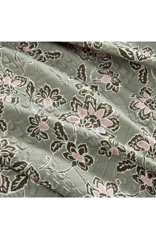 Jessica Simpson Botani Duvet Set In Sage Green