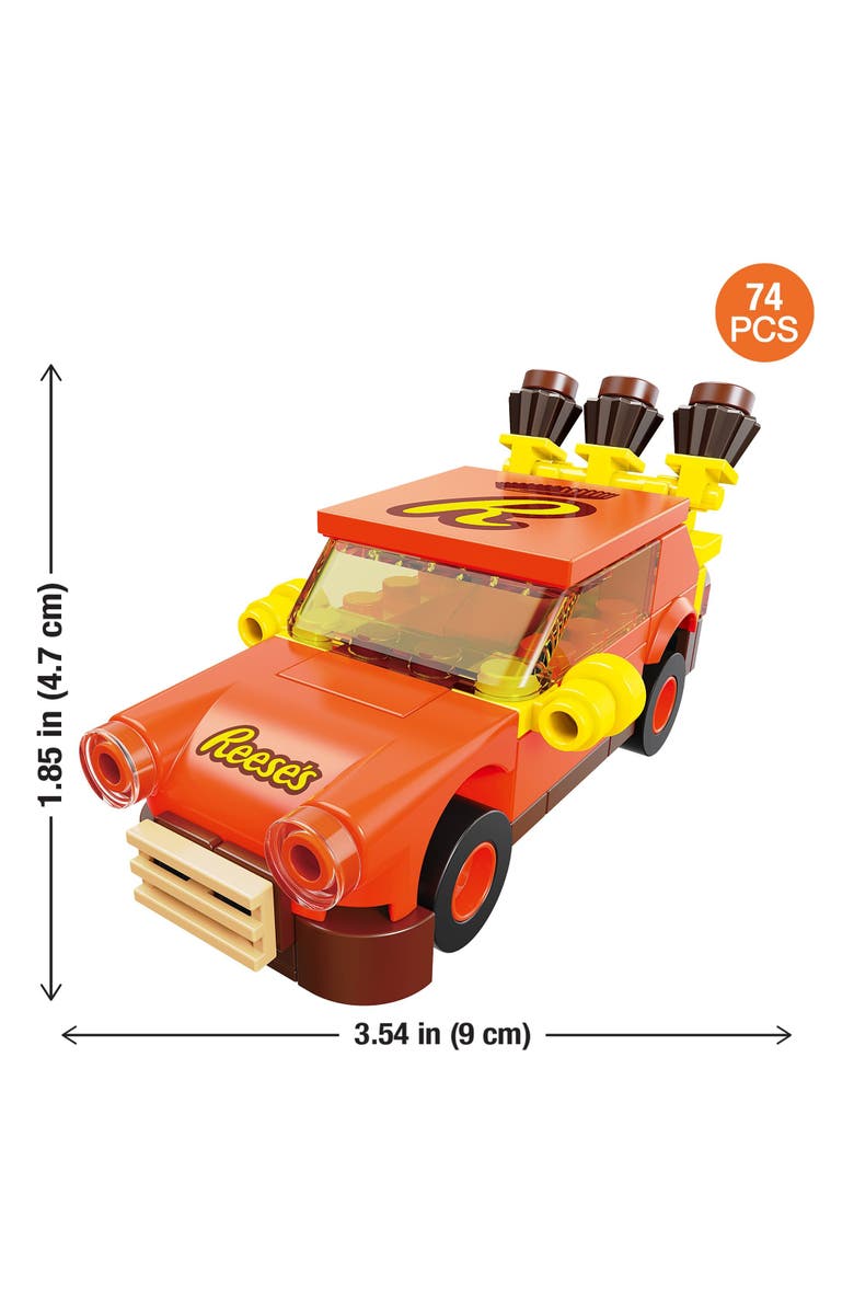 Brickcraft Hershey's REESE'S Peanut Butter Racer Building Set, Alternate, color, Yellow