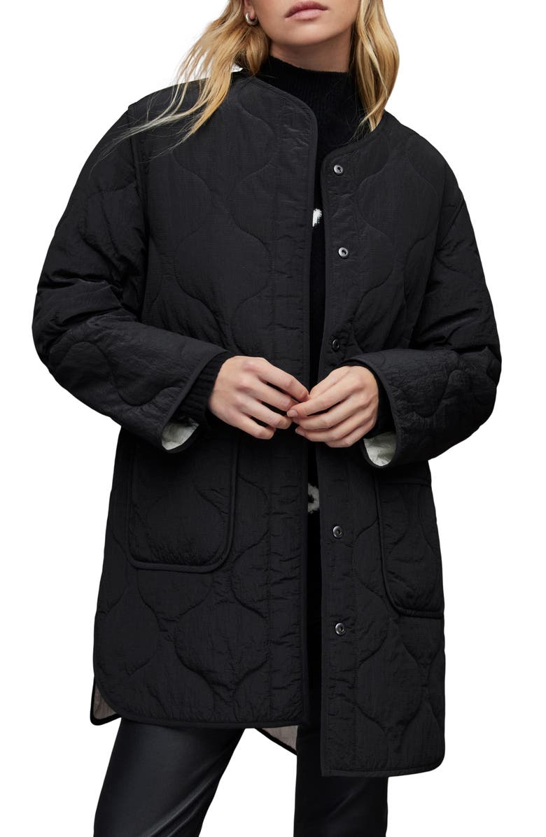 AllSaints Phyllis Reversible Liner Jacket, Main, color, 