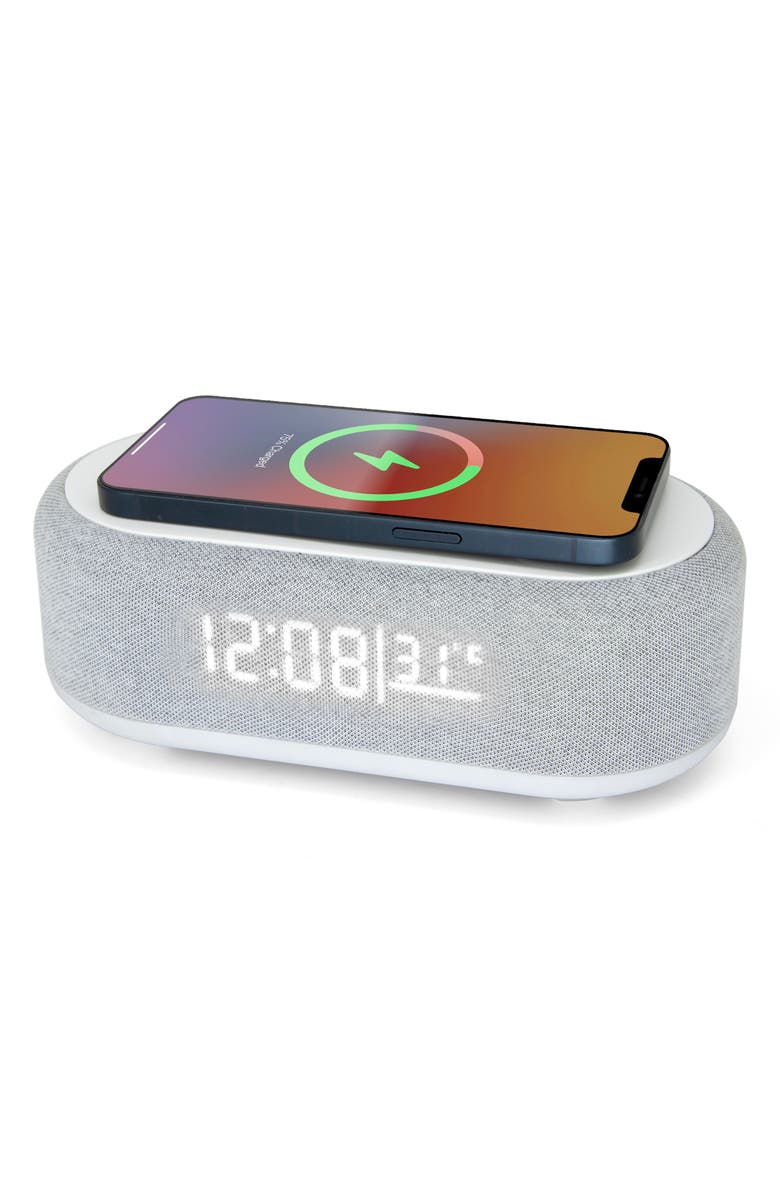 Westclox Wireless Speaker Alarm Clock, Alternate, color,