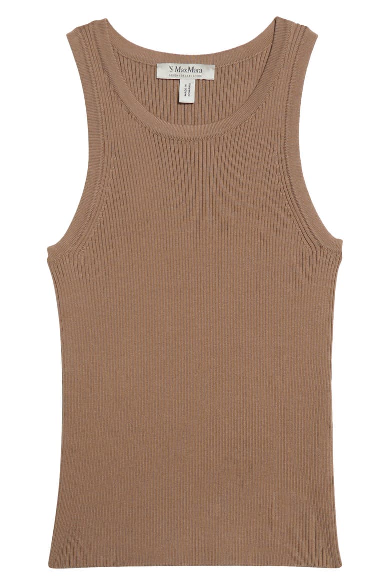 Amburgo Cotton Rib Tank, Alternate, color, BEIGE