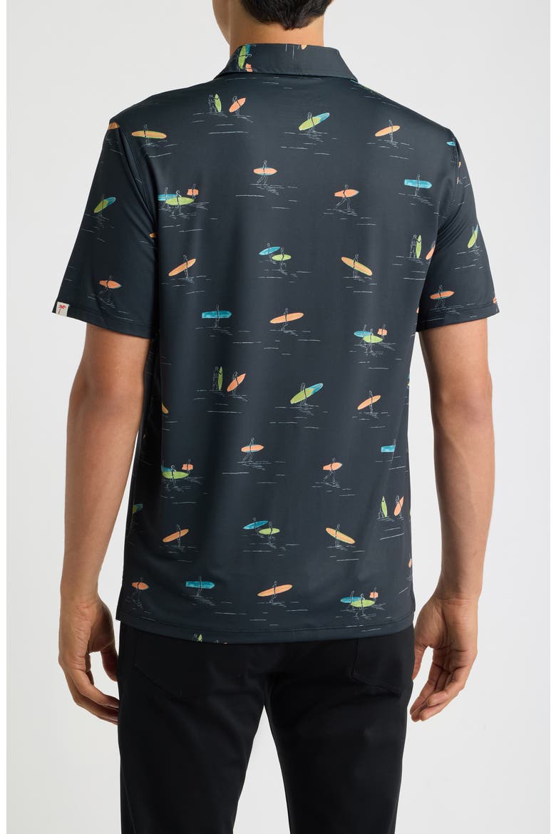Surf Check Performance Polo, Alternate, color, GRAPHITE
