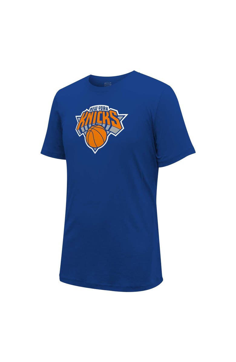 Stadium Essentials Unisex Stadium Essentials Blue New York Knicks Primary Logo T-Shirt, Alternate, color,