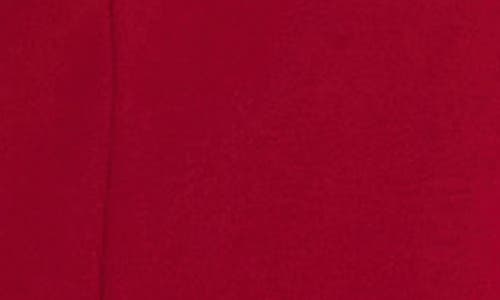 Kasper One-button Seamed Waist Blazer In Red