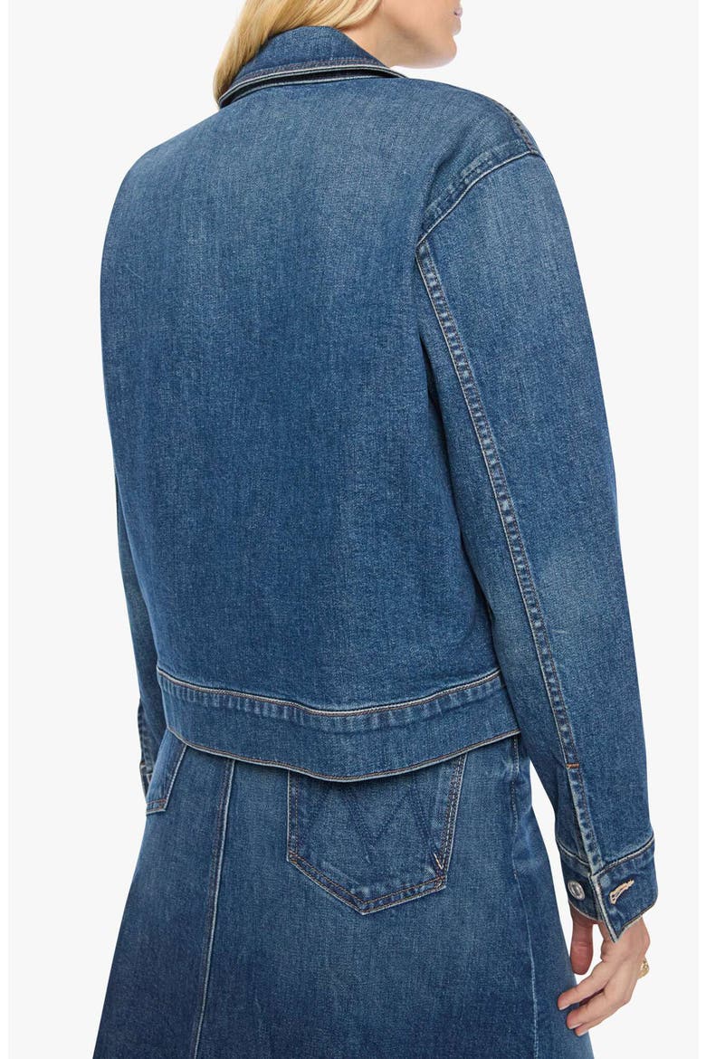 The Sawtooth Stretch Denim Jacket, Alternate, color, BUCKA-WHO