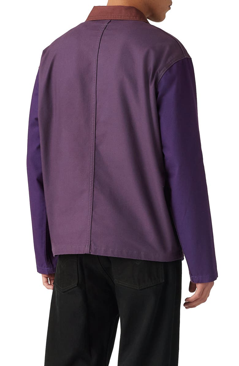 Levi's<sup>®</sup> Skate Colorblock Garage Twill Jacket, Alternate, color, 