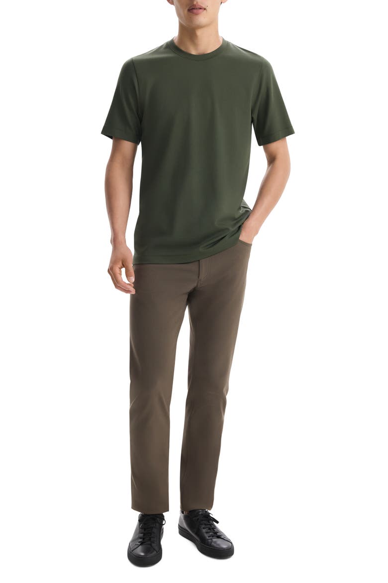 Ryder Crewneck T-Shirt, Alternate, color, HUNTER GREEN