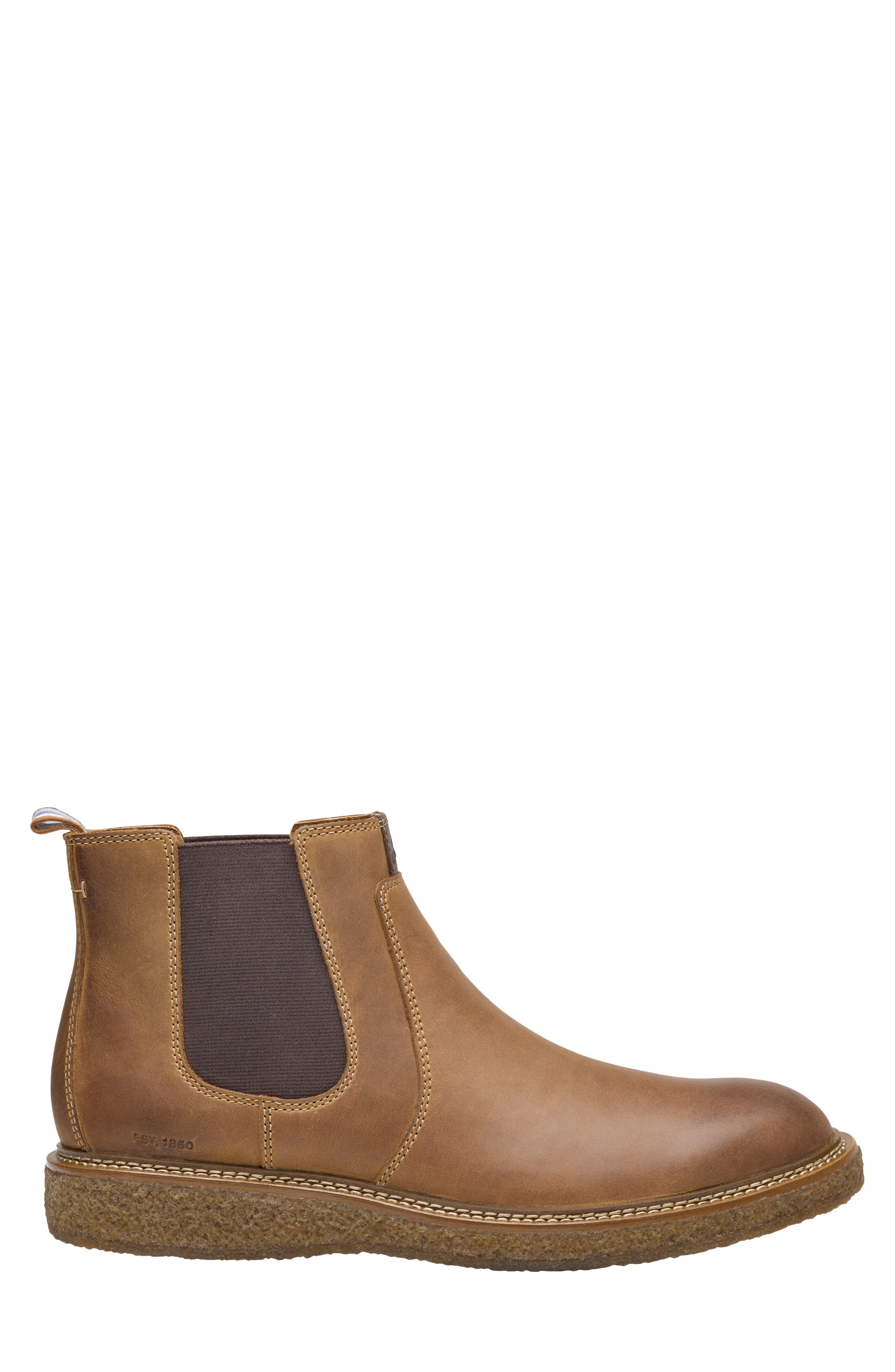 Clint Chelsea Boot, Alternate, color, BROWN OILED FULL GRAIN