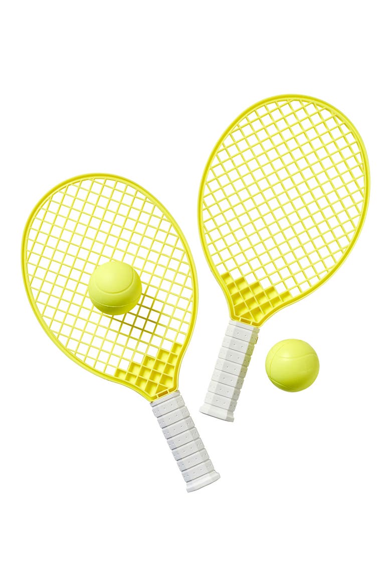 Beach Rackets Set, Main, color, YELLOW