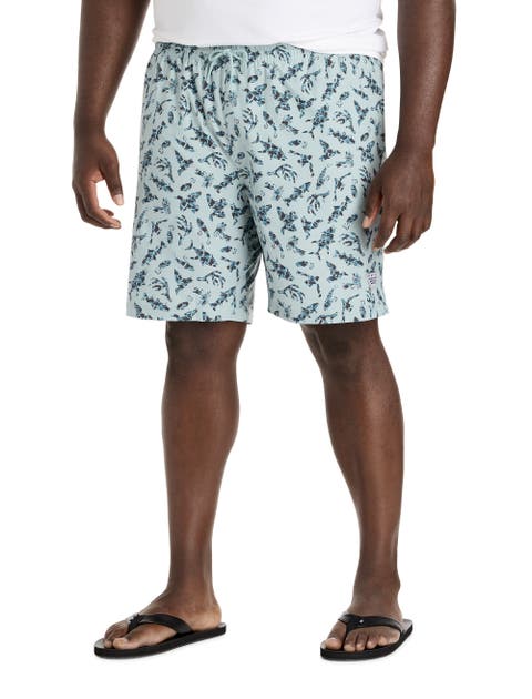 Big & Tall PFG Rambler Print Swim Trunks