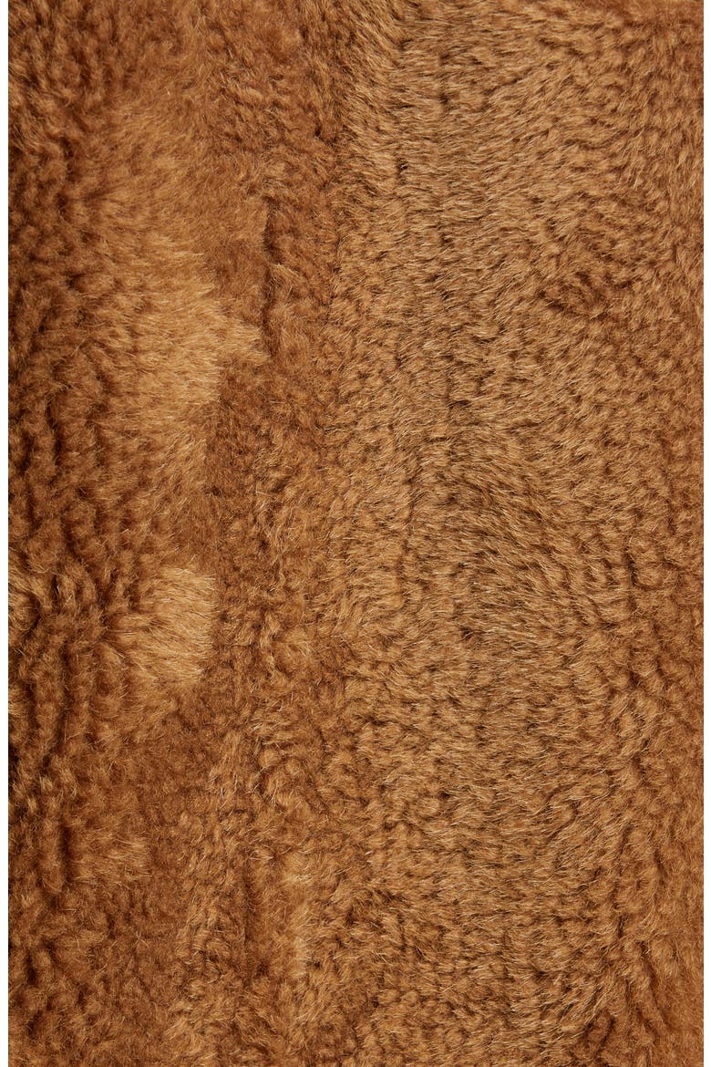 Genuine Shearling & Leather Bomber Jacket, Alternate, color, CANYON