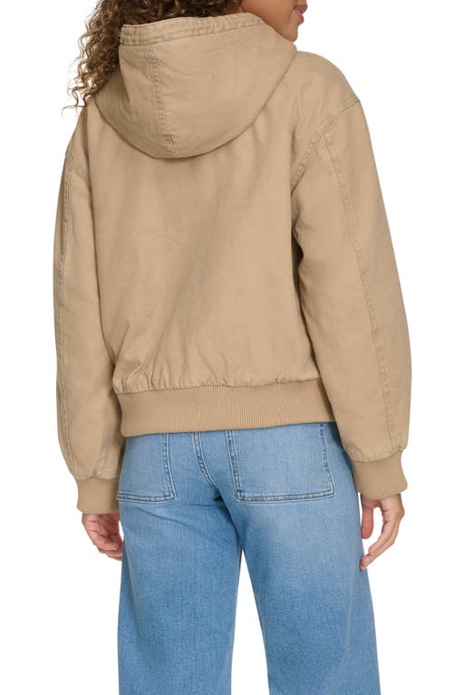 Levi's® Work Cotton Canvas Zip Jacket In Tan