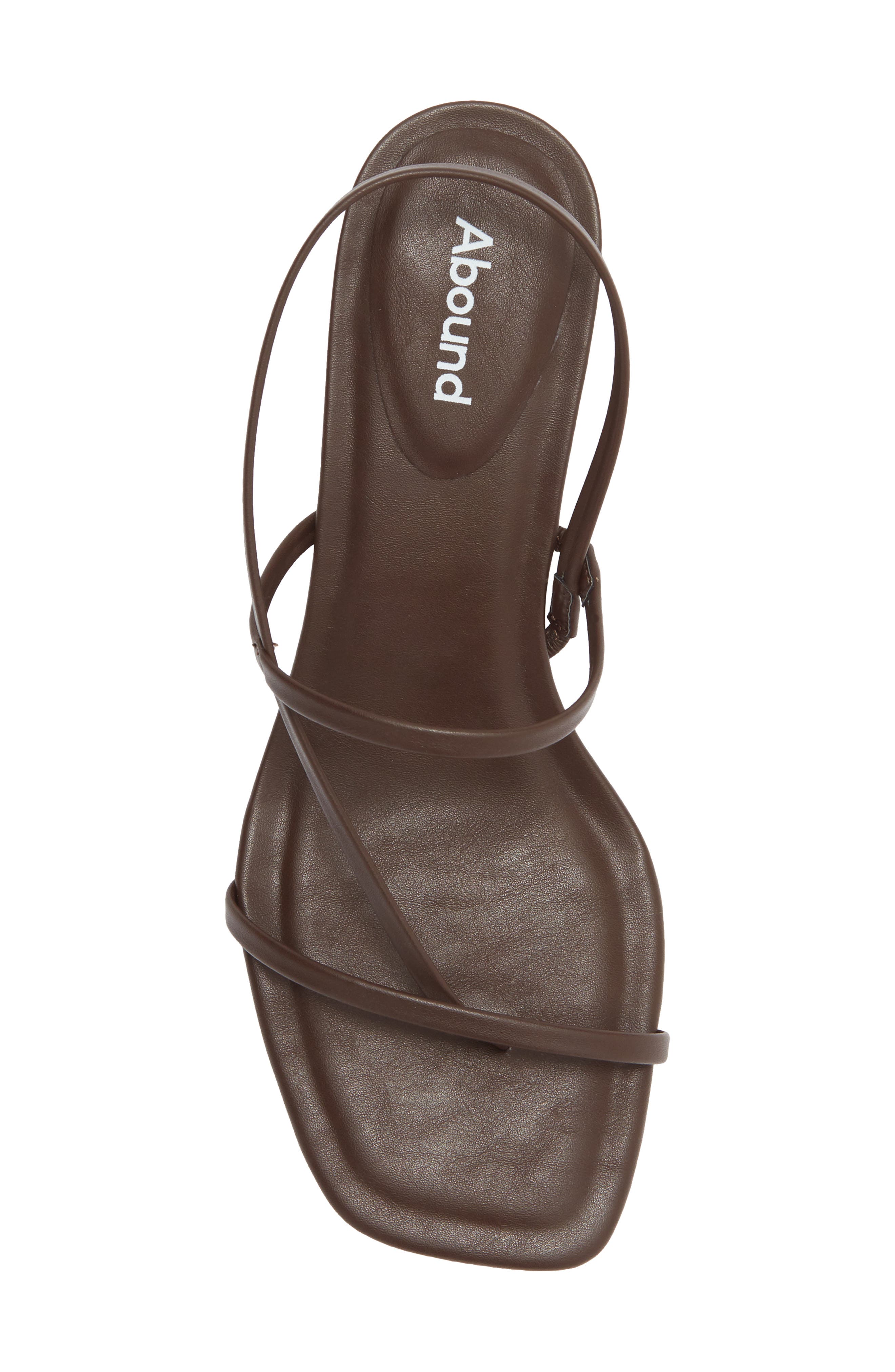 Petra Kitten Heel Sandal, Alternate, color, BROWN CAFFE
