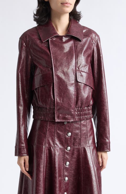 Alexander Faux Leather Jacket