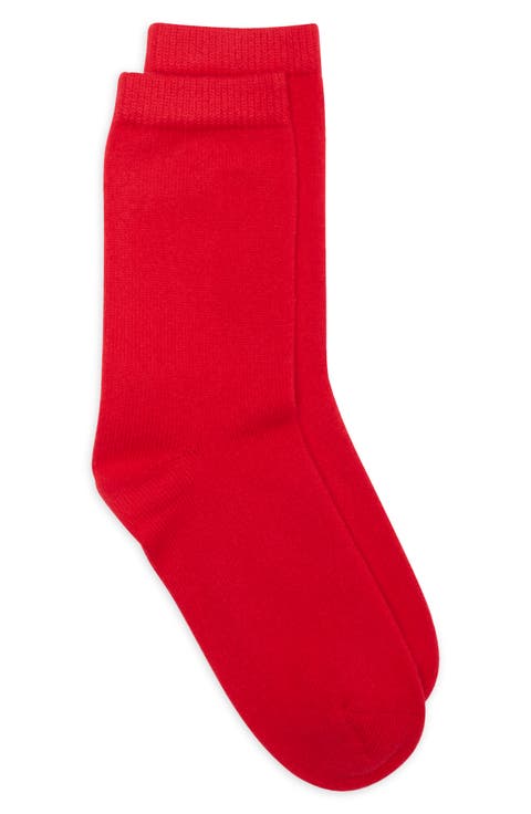 Cashmere Blend Dress Socks
