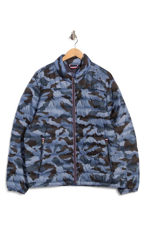 Packable Colorblocked Puffer Jacket