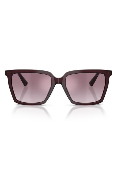 55mm Square Sunglasses