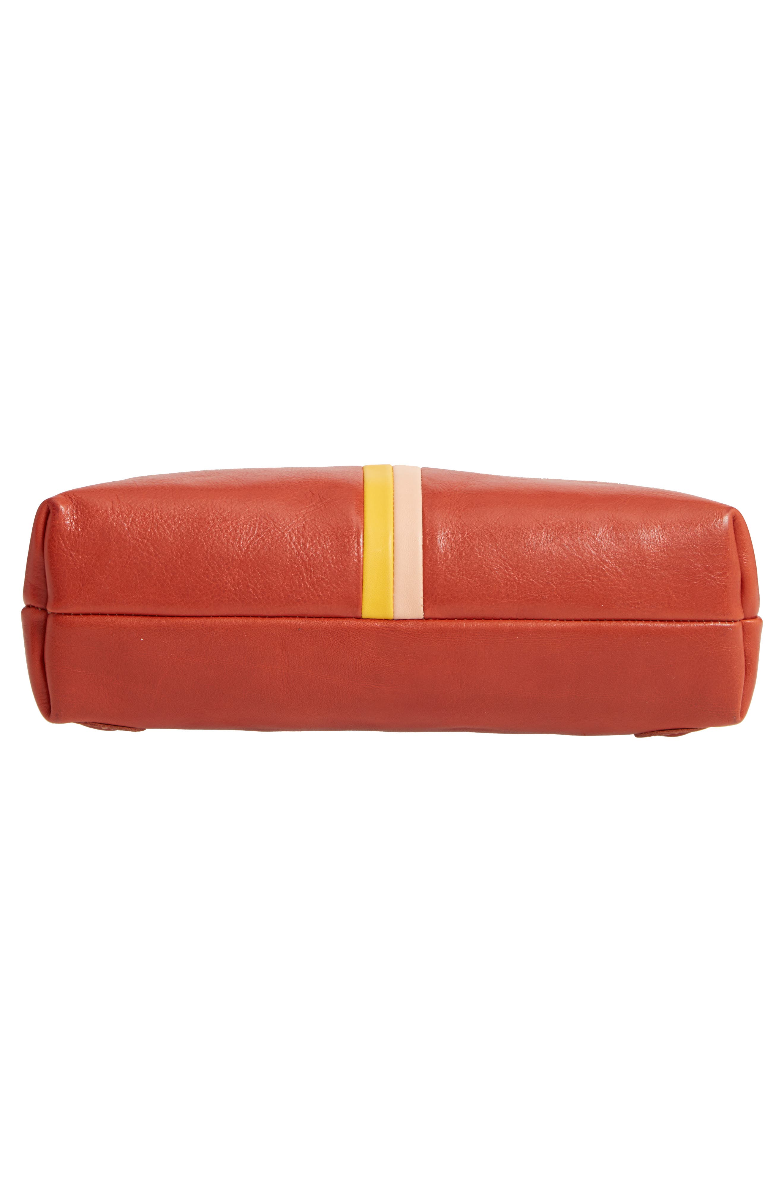 Clare V. Marcelle Leather Backpack, Alternate, color, 