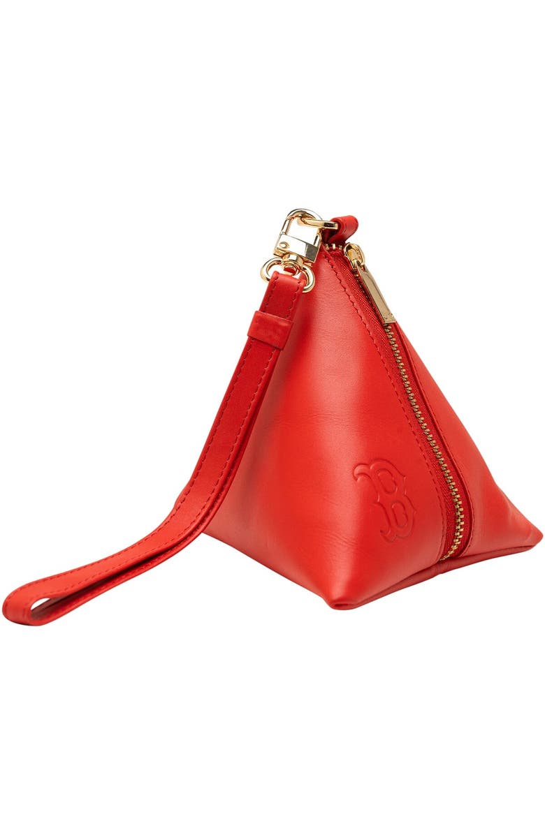 LUSSO Boston Red Sox Rhea Dumpling Wristlet, Main, color,