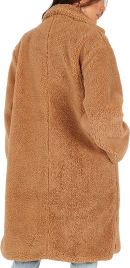 Beatrice Oversize Faux Shearling Coat