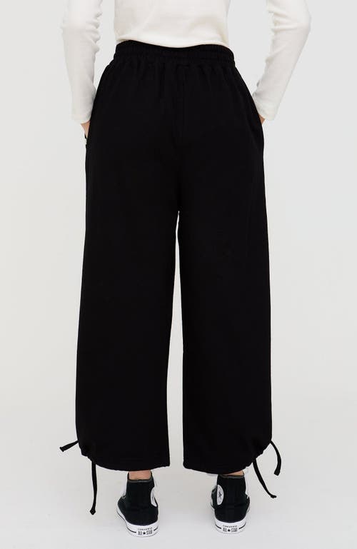 Turtledove London Organic Cotton Kit Trouser In Black