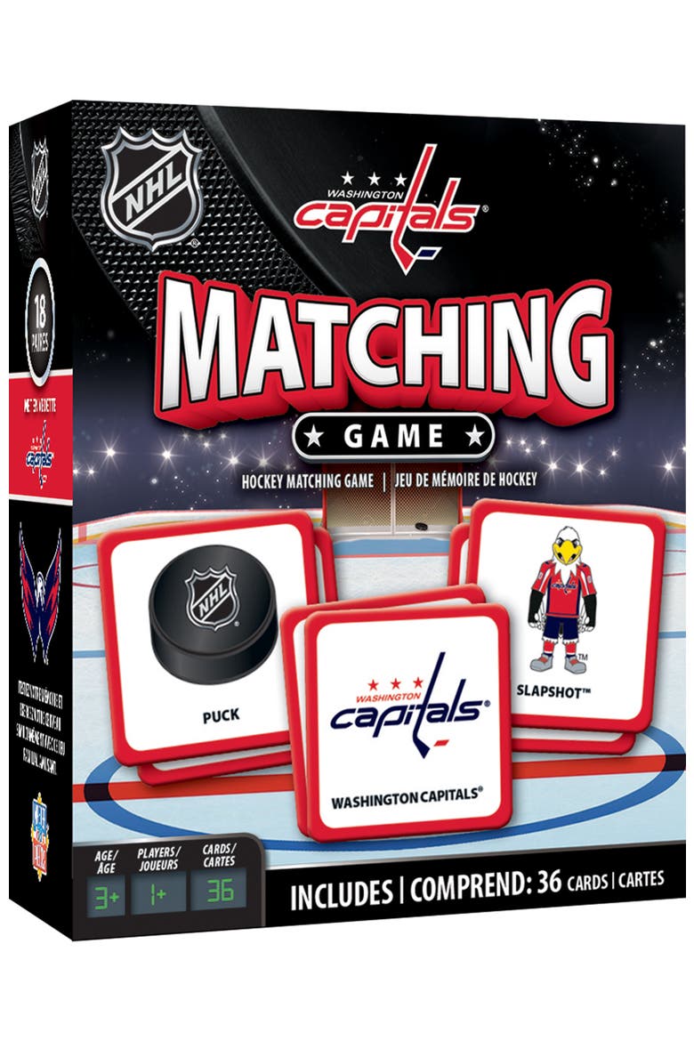 Washington Capitals Matching Game, Main, color, Multicolor