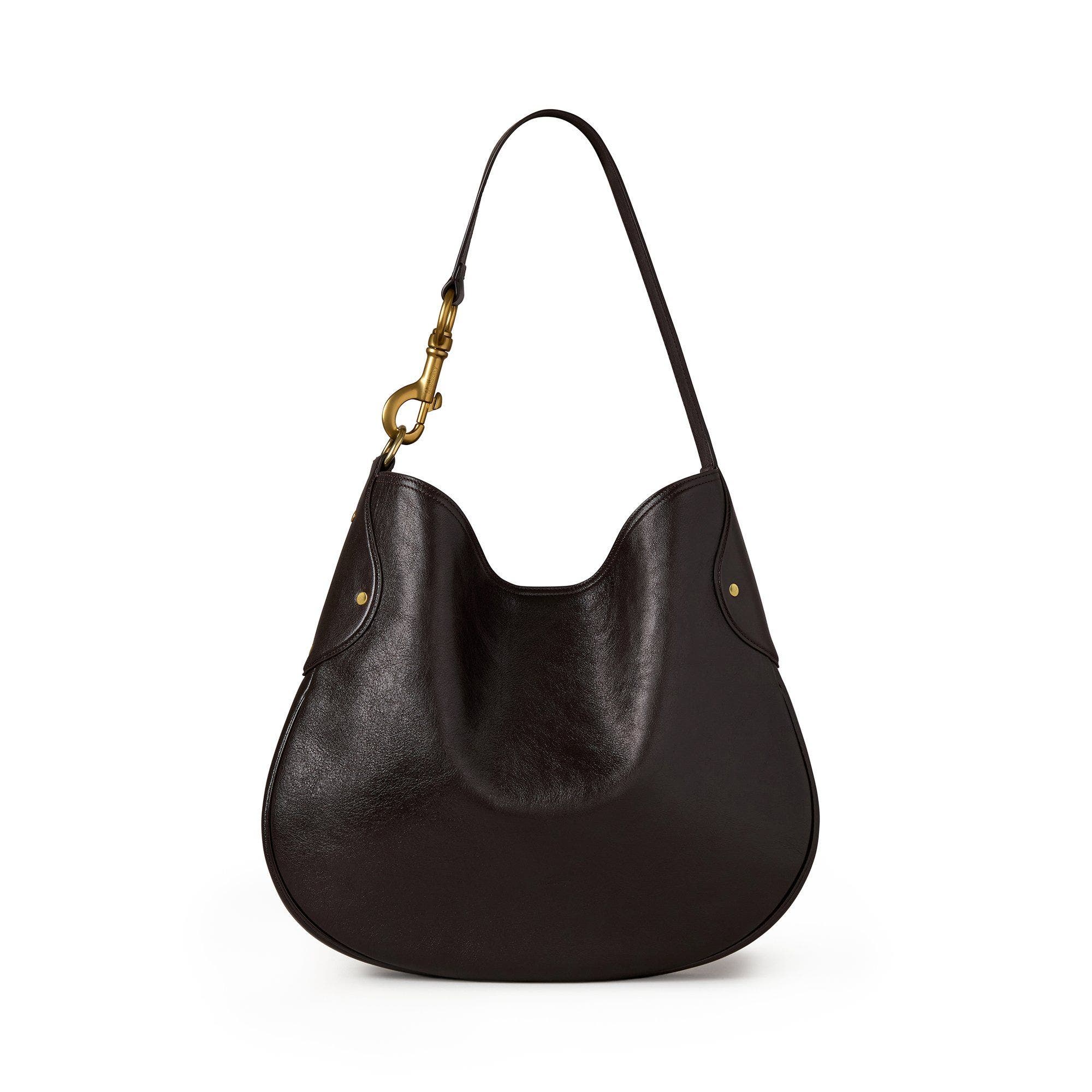 Mulberry Hackney Shoulder Bag In Black