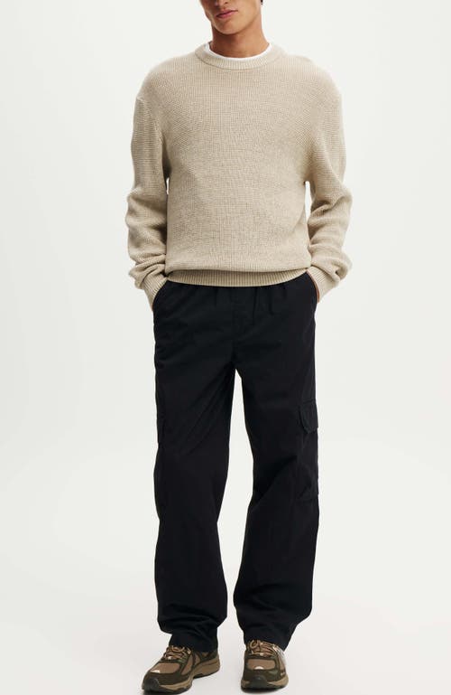 Shop Cotton On Knox Baggy Cargo Pant In Black