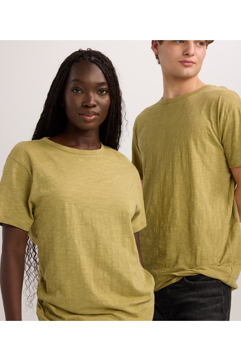 Featherweight Unisex Tee, Main, color, Lemongrass