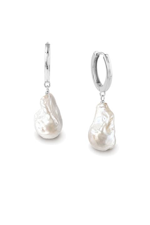 Baroque Pearl Drop Earrings
