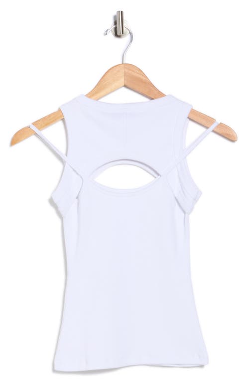 Off-white Off Stamp Rib Combo Camisole In Blue