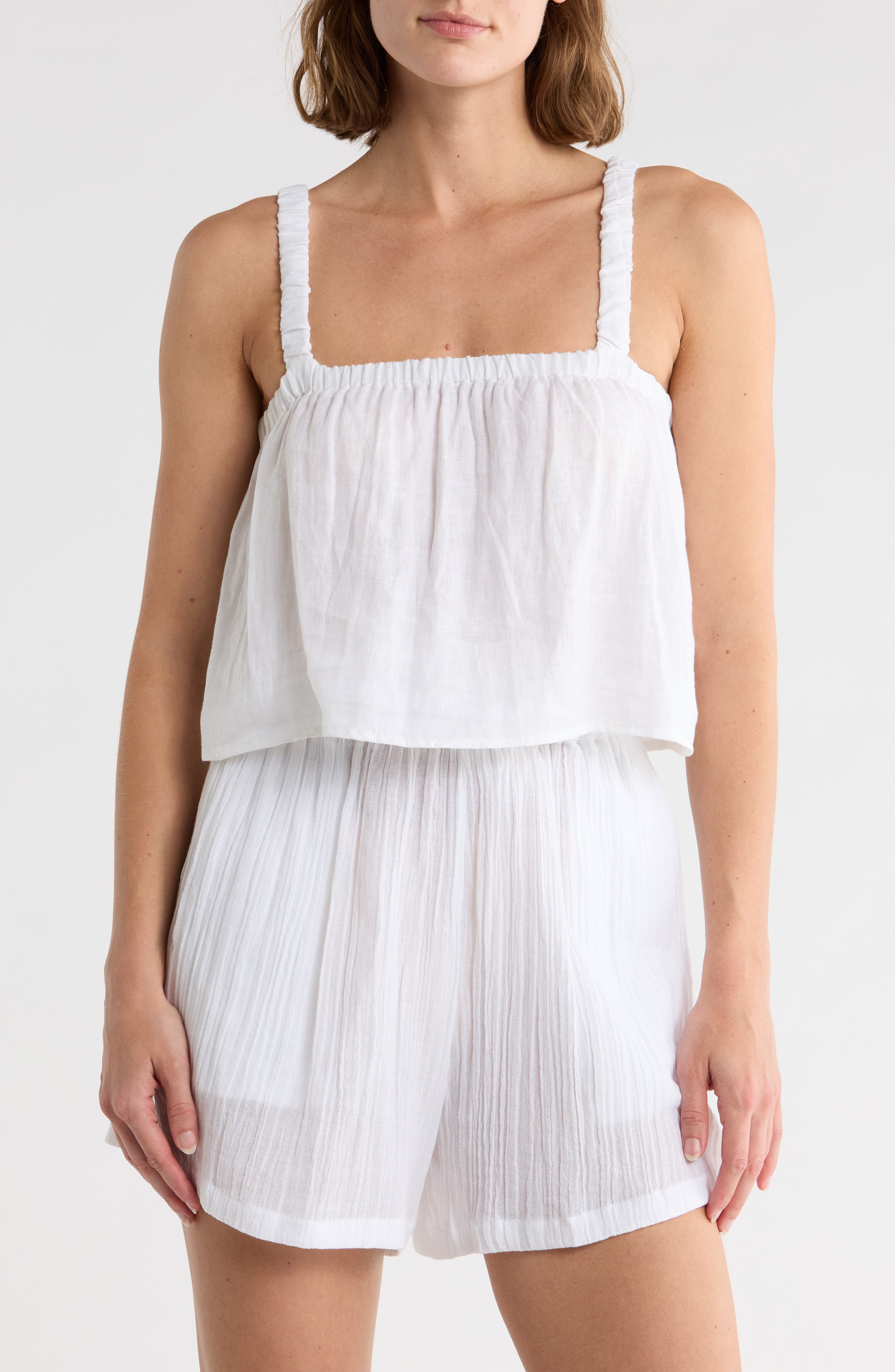 Vitamin A® Tallows Crop Cover-Up Top