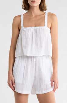 Vitamin A® Tallows Crop Cover-Up Top