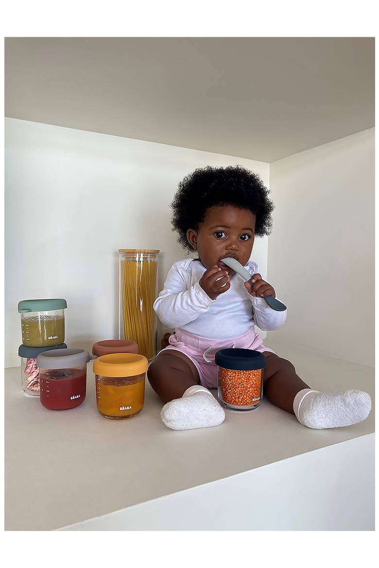 6-Pack Glass Baby Food Jars, Alternate, color, SUNRISE