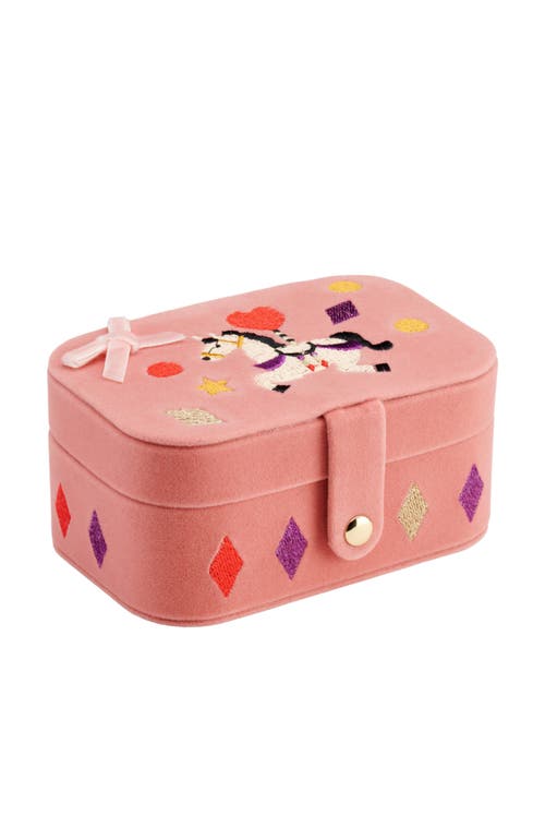 Stych Kids' Unicorn Jewelry Box And Hair Gift Set In Pink