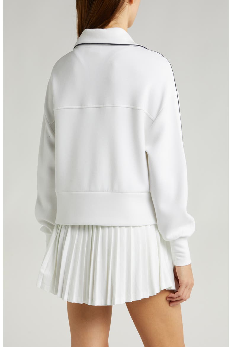 Davenport Half Zip, Alternate, color, WHITE
