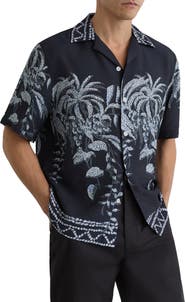 Reiss Camino Short Sleeve Button-Up Shirt