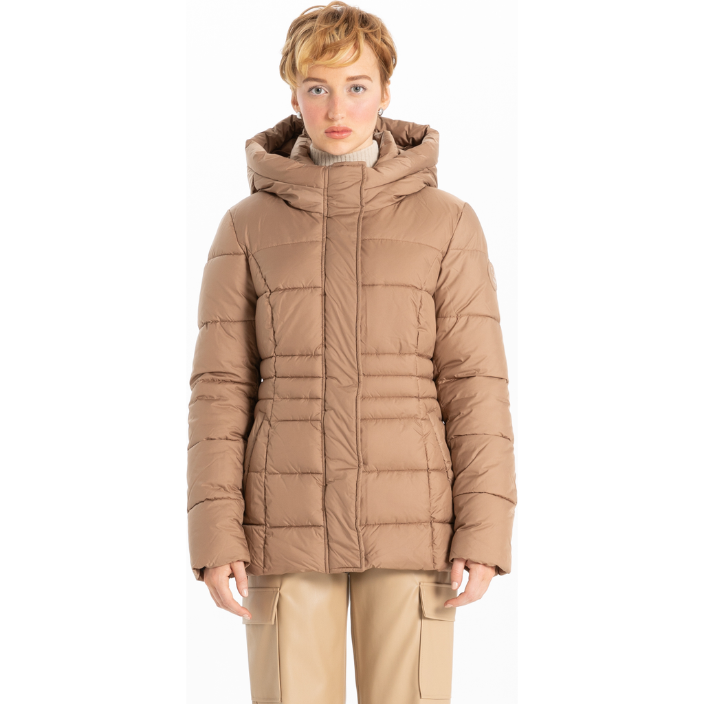 Point Zero Warmth Puffer In Camel