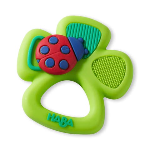 Lucky Shamrock Silicone Teething Toy