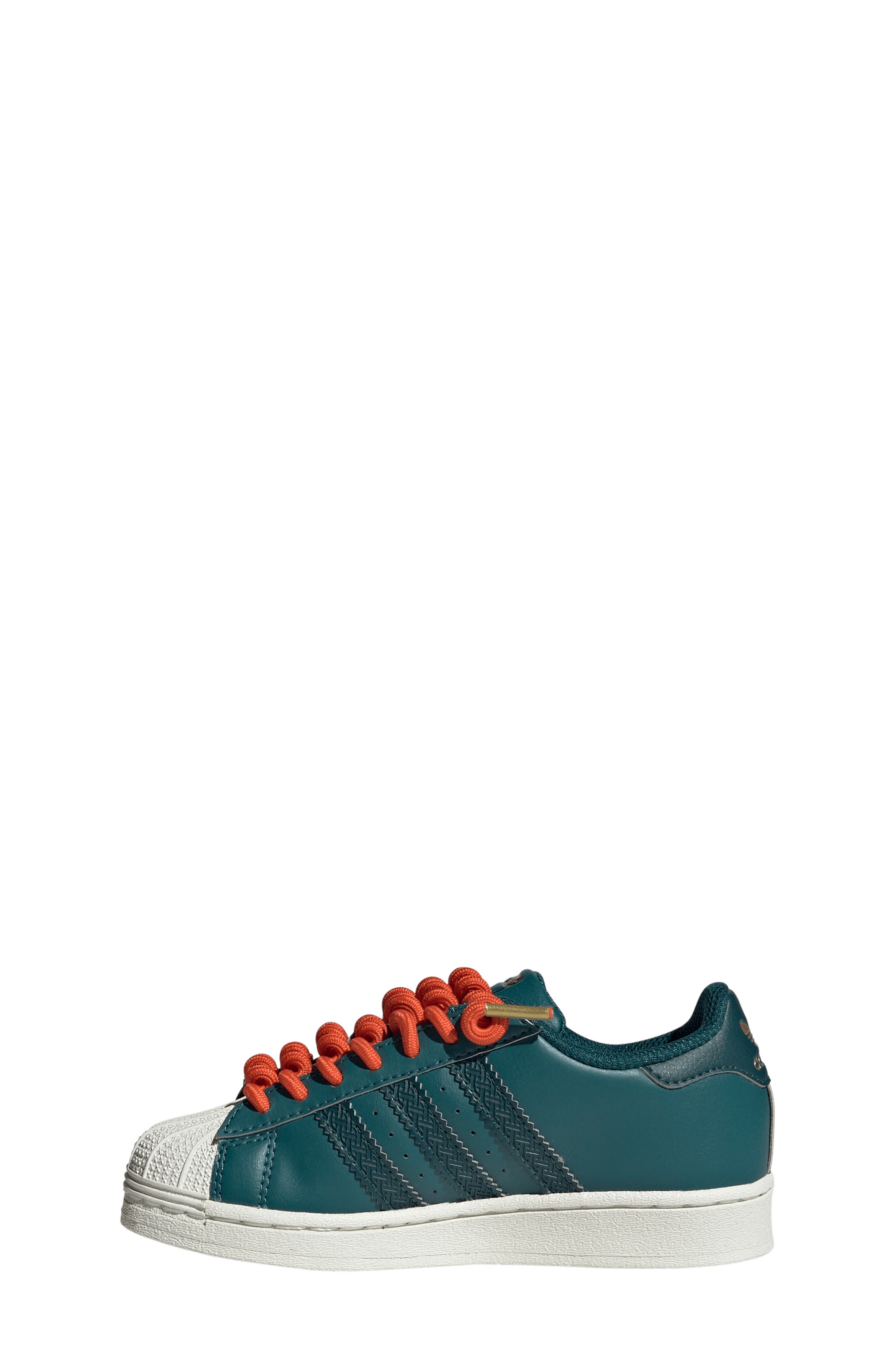 adidas x Disney Kids' Princess Merida Superstar Sneaker, Alternate, color, 