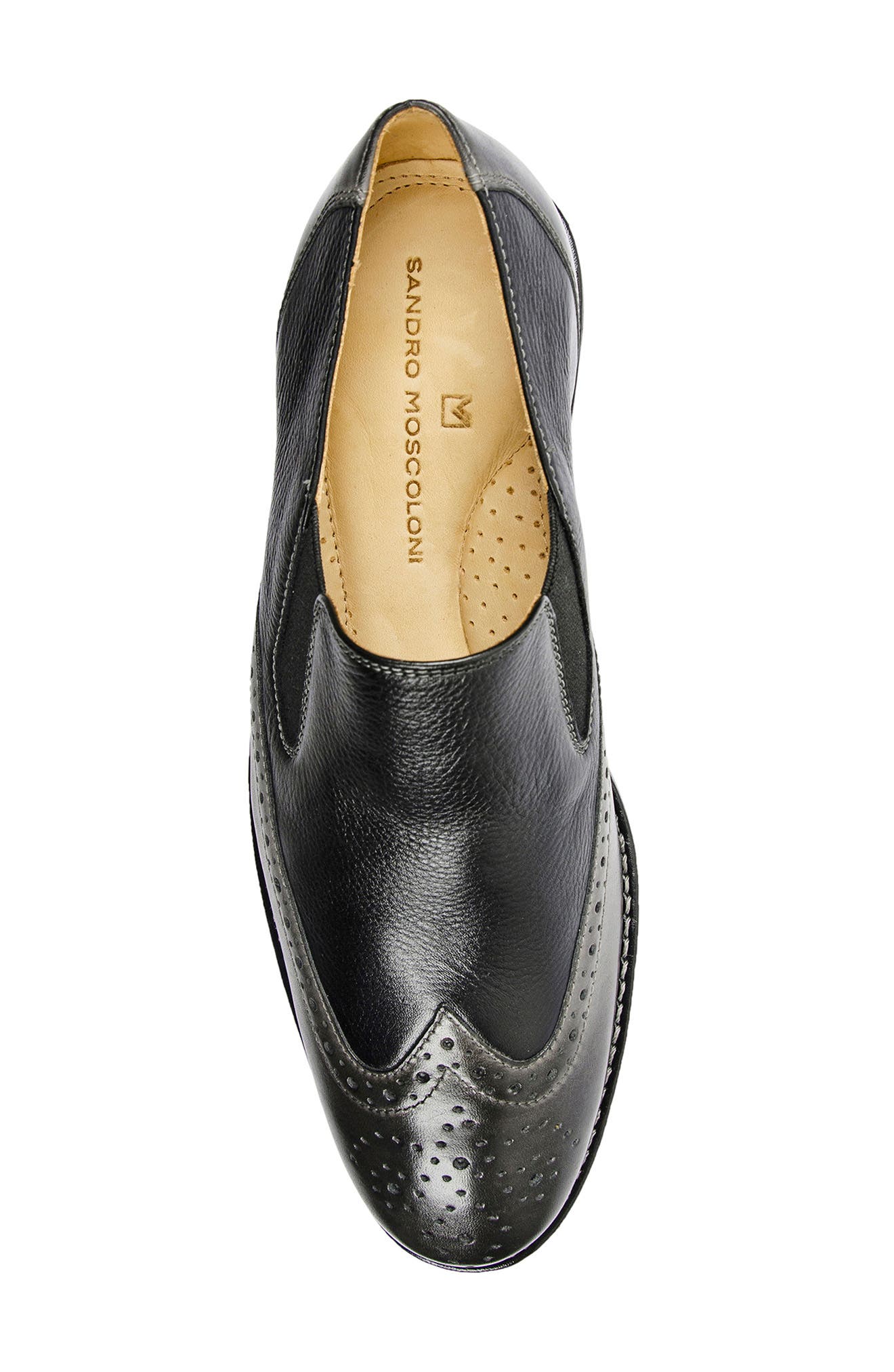 Sandro Moscoloni Wingtip Loafer, Alternate, color, 