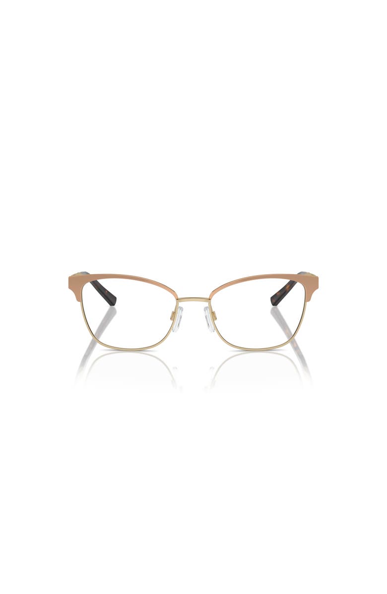 Michael Kors 51mm Cat Eye optical glasses, Alternate, color, Copper