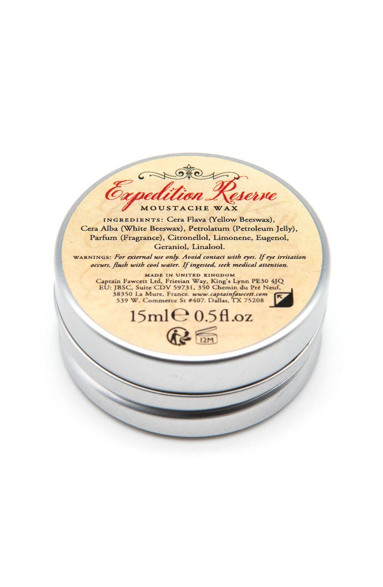 Captain Fawcett Expedition Reserve Moustache Wax, Alternate, color, Expedition